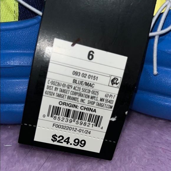 Shoes Blue Kids Sandals - Picture 7 of 8